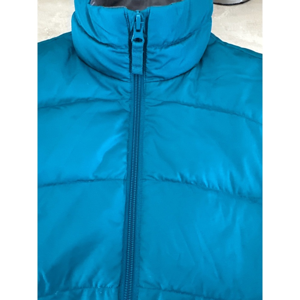 Lands' End Women's Down Puffer Vest Small Petite S/P Quilted Lightweight Zip - Picture 7 of 9